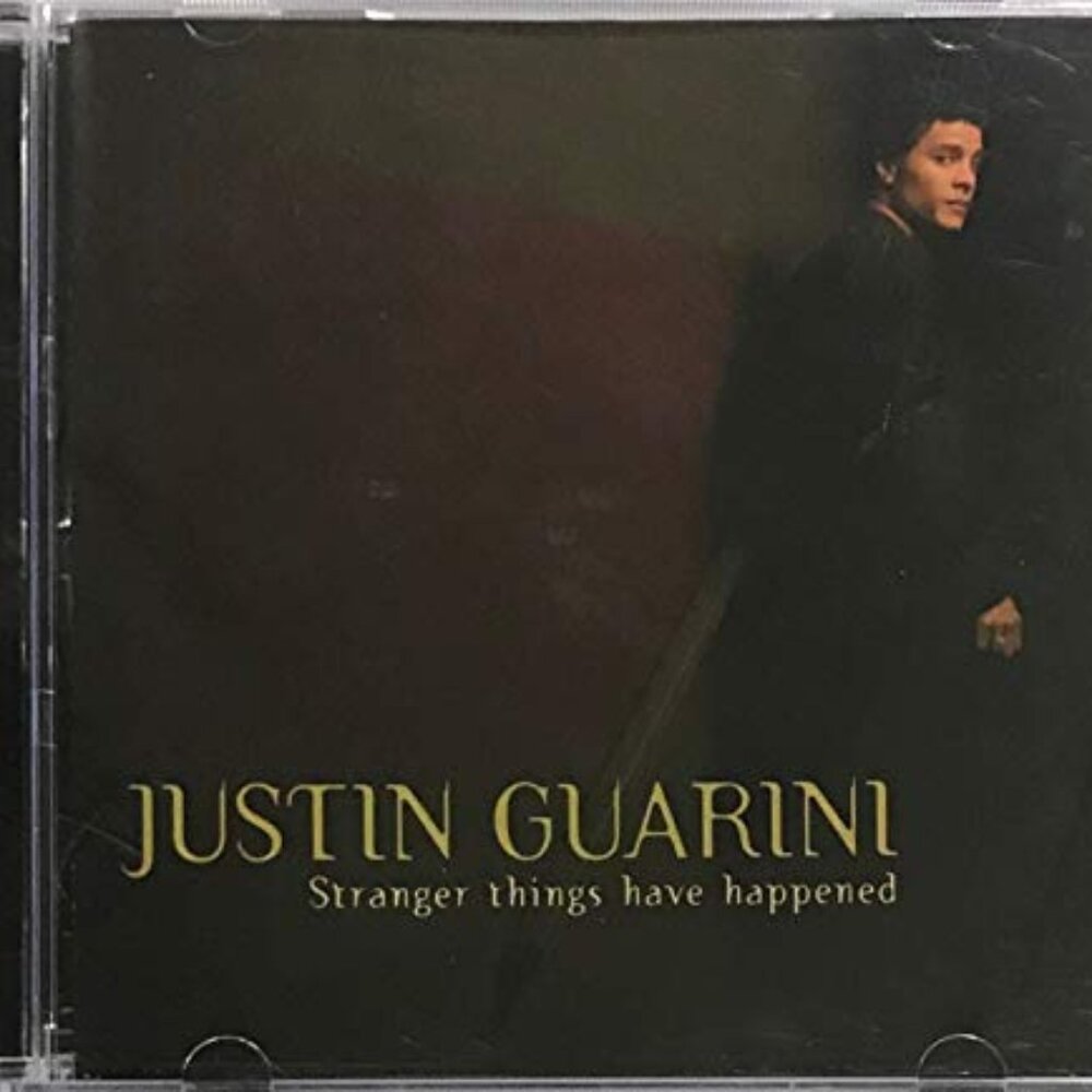Justin Guarini - Stranger Things Have Happened - CD Album Justice Entertainment
